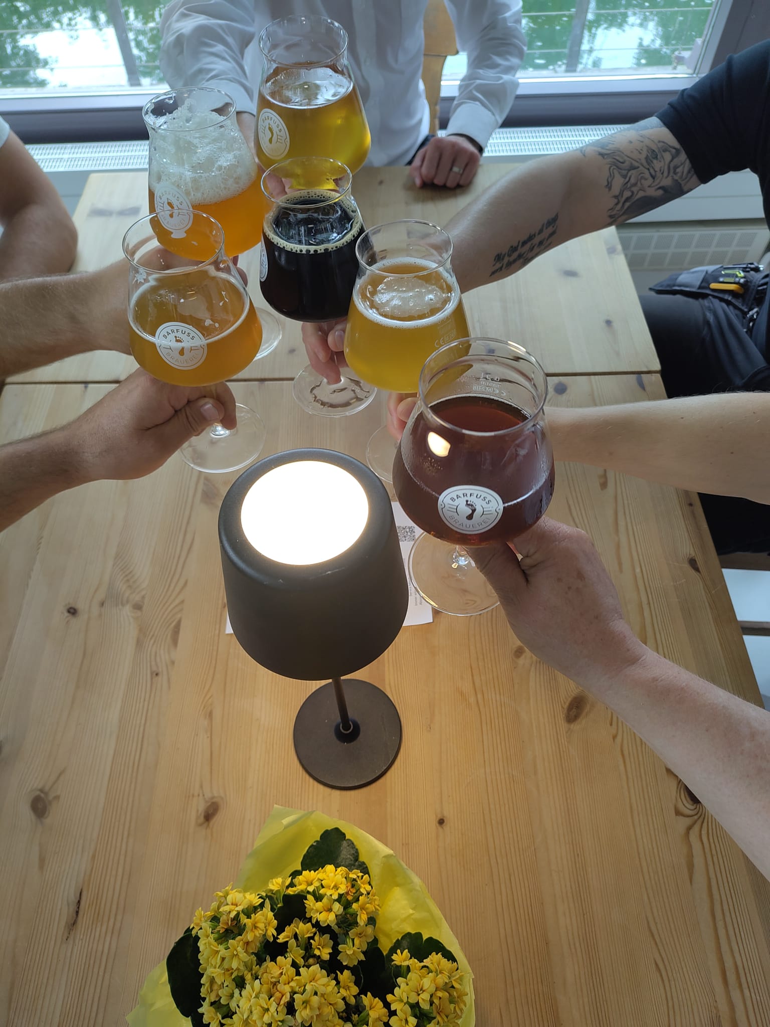 Ausklang in der Barfuss-Brauerei Ausklang in der Barfuss-Brauerei